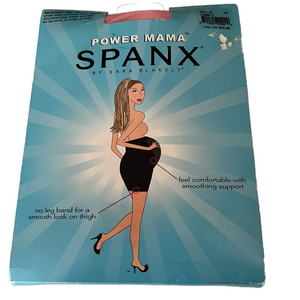 New Spanx Power Mama Maternity Mid Thigh Shaper Nude 1 Size C